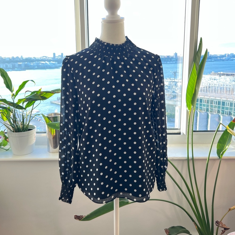 J Crew Long Sleeve Blouse
